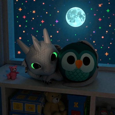 Echo Dot Kids 5 Halterung Babydrache | Alexa Ständer | Glow in the Dark