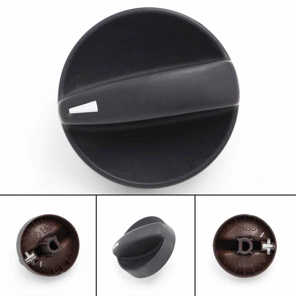 Car Accessories Air Conditioning Switch Button Plug-and-play Black Plastic - Image 4 of 4