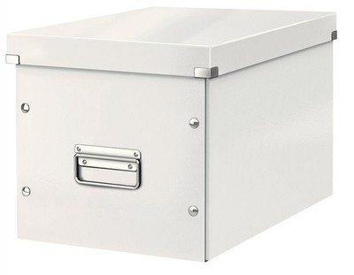 Leitz Large Storage Cube, White, Click and Store Range, 61080001 Large White