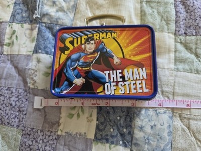 Vintage Superman Mini Lunch Box TM & DC Comics 