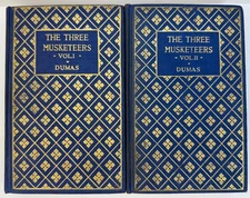 The Three Musketeers Vol I& II Alexander Dumas J.H. Sears Company Inc