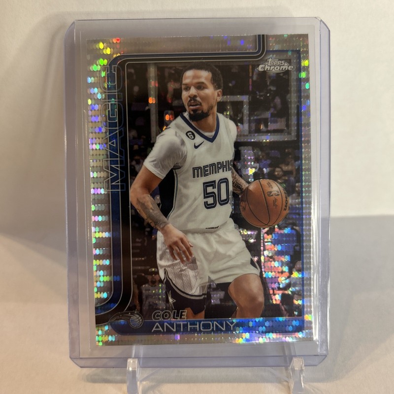 2025-26 Topps Chrome - Cole Anthony #175 Pulsar Refractor