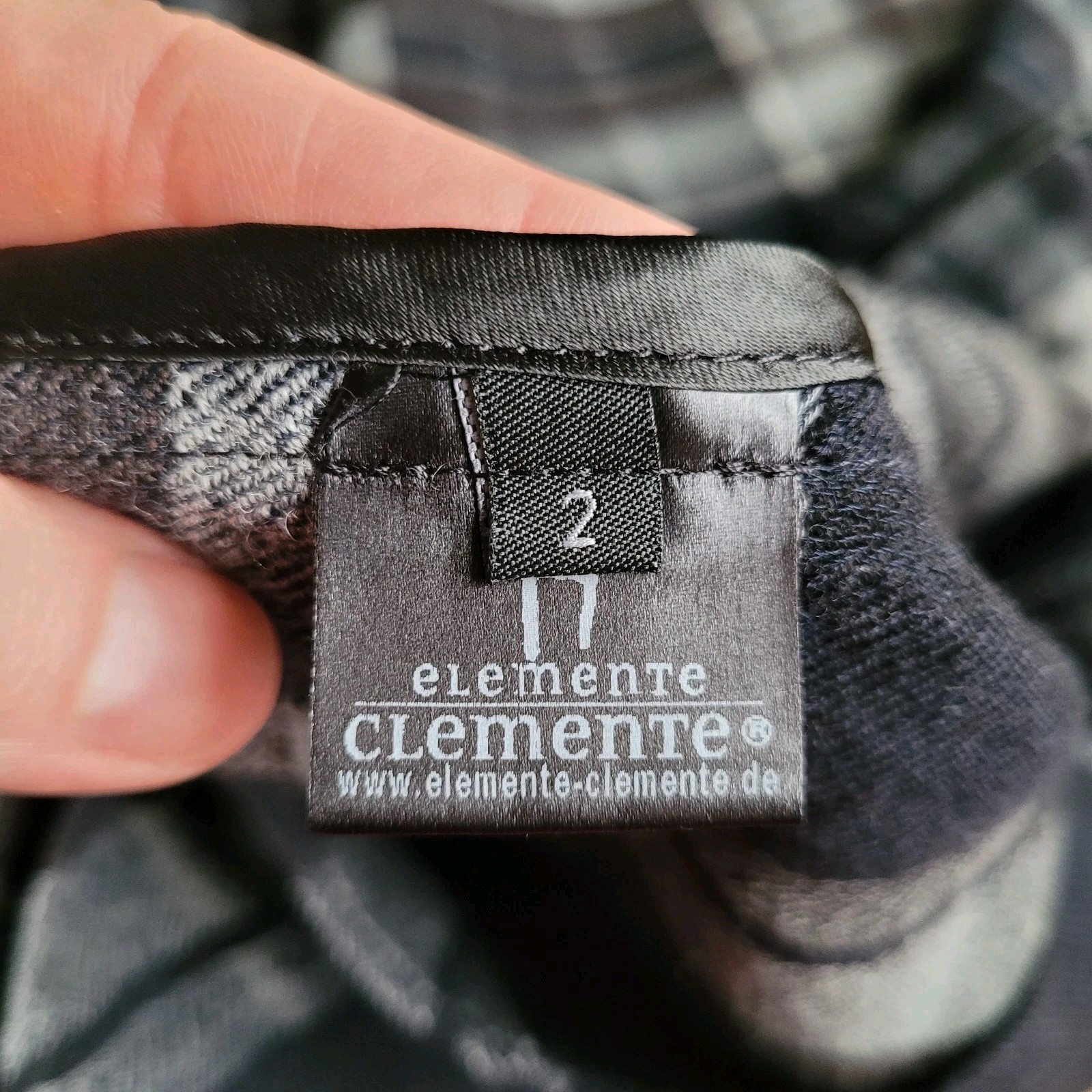 Elemente Clemente Wool Blend Blazer Jacket Check … - image 16