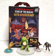 Dungeons Dragons Icons of the Realms 50th Anniversary Figures - WizKids 468407