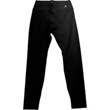 CompressionZ Luxe Ribbed Black Leggings Ribbed Yoga Gym Workout Medium