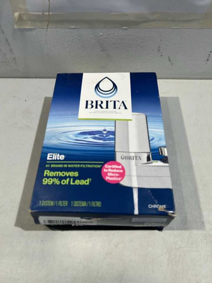 Brita Tap Water Faucet Filtration System - Chrome: Filters Chlorine & Lead, - Image 4 of 4
