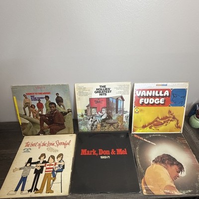 Classic Rock LP Lot 60s 70s Steve Miller Grand Funk Vanilla Fudge