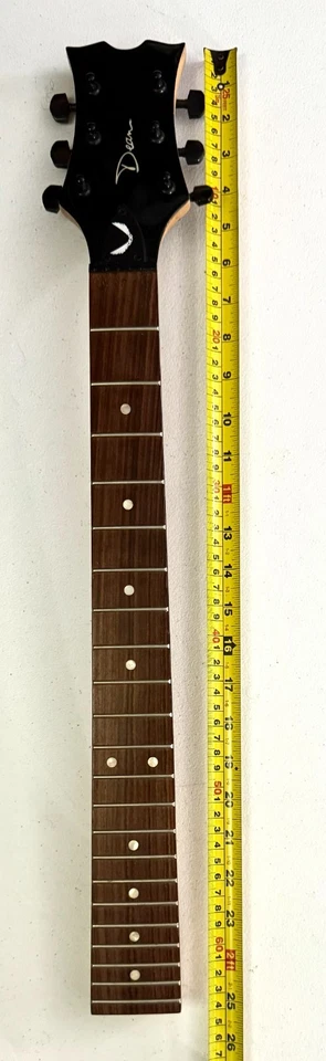 Cuello de guitarra Dean EVO X de arce con afinadores diapasón de nogal Foto 4 de 4