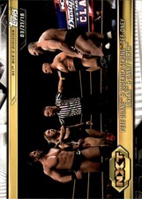 2019 Topps WWE NXT #8 Pete Dunne & Roderick Strong Def Oney Lorcan & Danny Burch