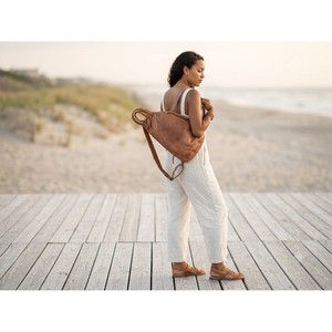 Cut N Paste Leather Backpack Tan Cargo Pocket Slouchy Distressed Boho flaw Cut N Paste Bags for Sale up to 90% Off: Poshmark main image 2