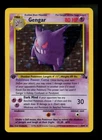 1st Edition Gengar 5/62 Fossil 1999 Holo Rare WOTC Pokémon Card TCG