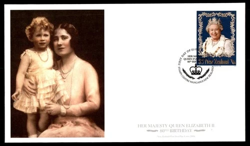 Mayfairstamps New Zealand FDC Queen Elizabeth II 80 Bday Picture First Day Cover