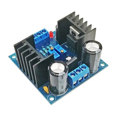 LM317 Based Adjustable Double Power Supply Board Voltages Regulator Module