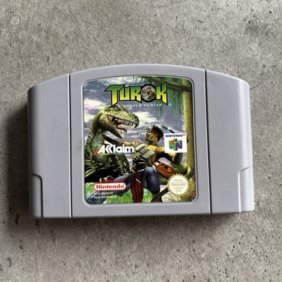 Turok: Dinosaur Hunter Nintendo 64 PAL Spielmodul Acclaim 1996 NUS-006(EUR)
