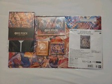 One Piece TCG Flame Flame Event / Ace Playmat / Binder Collection / Sleeves /Box