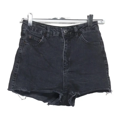 Topshop Moto, Jeans Shorts, Größe: 34, model: mom, Grau #nZA - Bild 1 von 4