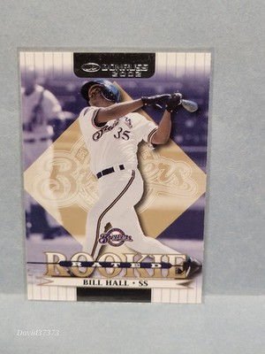 2002 Donruss - Rated Rookie Bill Hall #170 (RC)