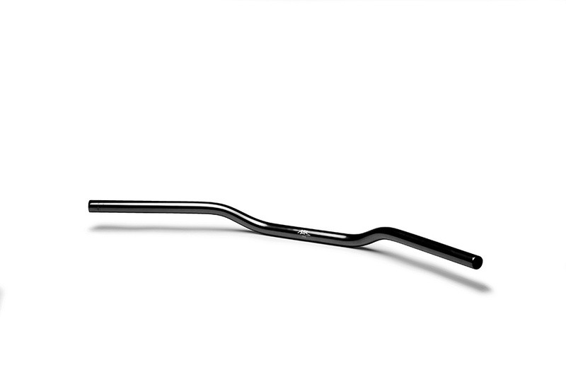 Guidon moto 22mm HIGHSIDER Pro Superbike AN1 en aluminium noir