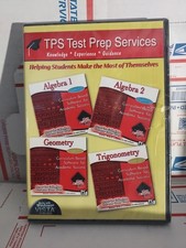 New TPS Test Prep Services PC Windows For Algebra 1 2, Geometry Trig 140