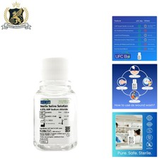 125 mL 0.9 Normal Saline Solution - Sterile for Sensitive Applications