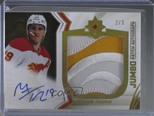 2023 Ultimate Collection 2023-24 Update 2/3 Matthew Tkachuk Jumbo Patch Auto 1b8