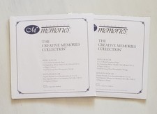 2 Creative Memories 12x12 Ruled Scrapbook Pages RCM-12R Old Style Journal