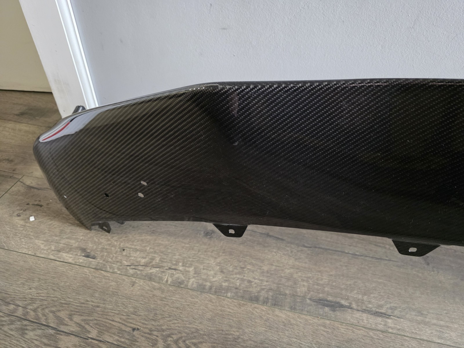 ASTON MARTIN DBX 707 DBX707 FRONT BUMPER SPLITTER CARBON SPOILER OEM py83-218b45