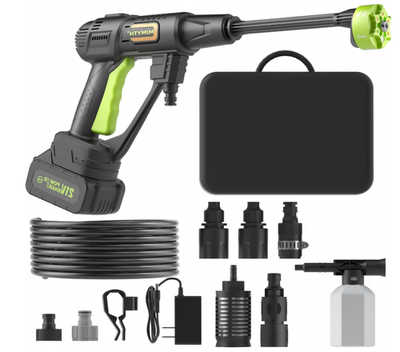 #ad Cordless Pressure Washer Battery Powered;990PSI Cordless Power Washer with 6 in1 $62.99