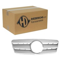 DIEDERICHS SPORT GRILL KÜHLERGRILL CHROM SILBER passend für MERCEDES CLK A/C208 DIEDERICHS SPORT GRILL KÜHLERGRILL CHROM SILBER passend für MERCEDES CLK A/C208