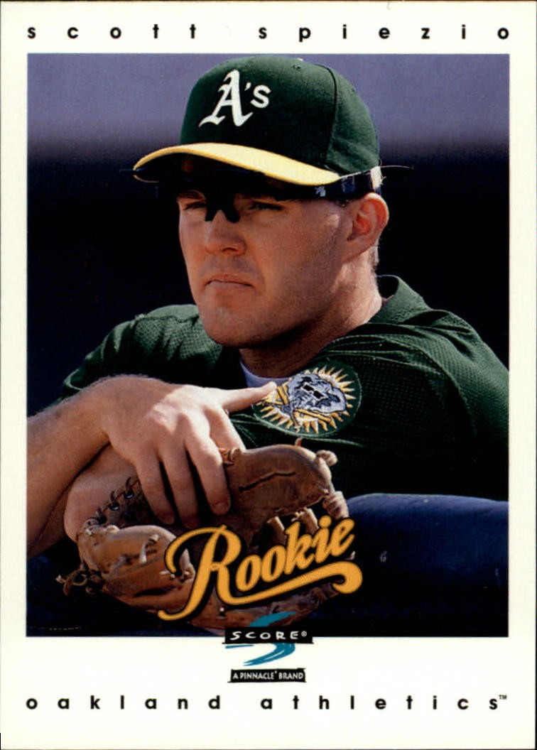 1997 Score Baseball Card #485 Scott Spiezio