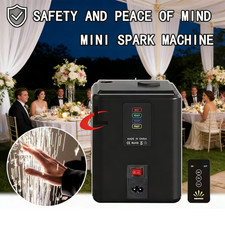 US Mini 350W Cold Fireworks Stage Effect Remote Cold Spark Machine For Party DJ