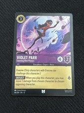 Violet Parr - Learning New Powers 48/204 COLD FOIL Wilds Unknown Disney Lorcana
