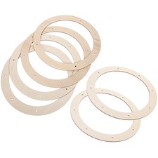 6 Pcs Multifunktionskranz Blumengirlandenrahmen Weihnachtsdekorationskranz