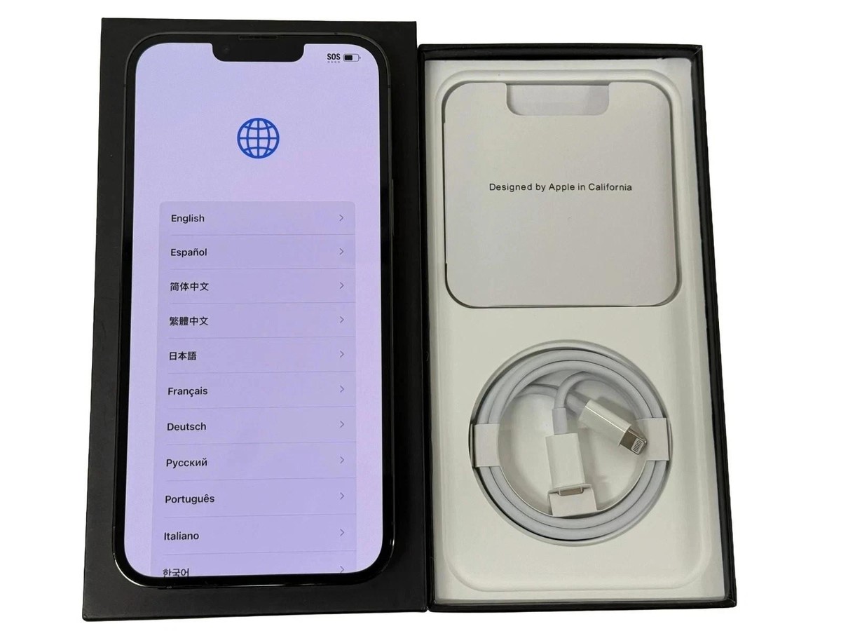 Apple iPhone 13 Pro A2483 Factory Unlocked 256GB 512GB Open Box