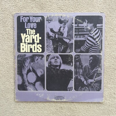 The Yardbirds   For Your Love. 1965 US Mono LP. Epic LN 24167