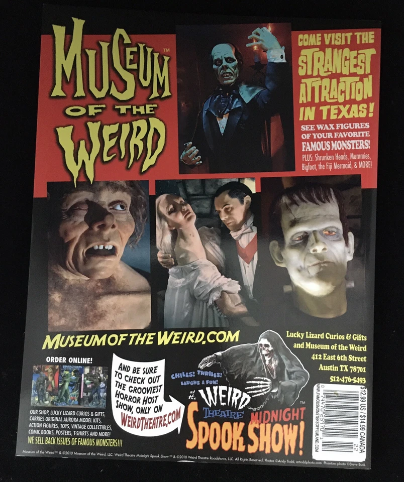 Famous Monsters #251 2010 Convention Welcome to the 2010 FM CON - Image 2 of 4