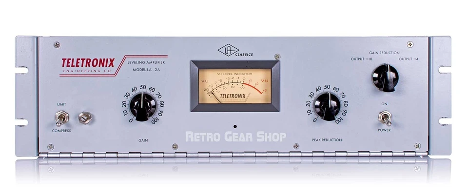 Universal Audio Teletronix LA-2A Classic Leveling Amplifier Reissue LA2A Minty - Image 2 of 4