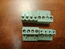 25.320.3453.0 Wieland Electric Conn Rising Cage Terminal Block F 4 POS 5mm Screw