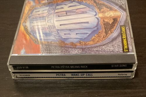 PETRA: Petra Praise... Wake Up Call + Petra Means Rock (2) CD Lot - Picture 3 of 9