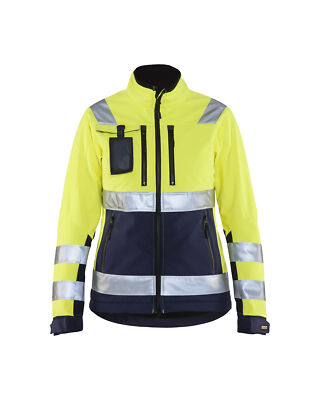 Blakläder Damen High Vis Softshell Jacke 4902 2517 in div. Farben