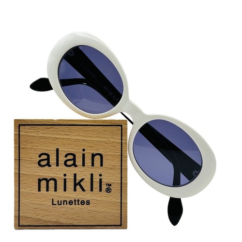 Alain MIKLI Paris $595 Sunglasses Oval Frames 7664 col 1112 ? Alain Mikli Oval Sunglasses for Women for sale | eBay main image 2