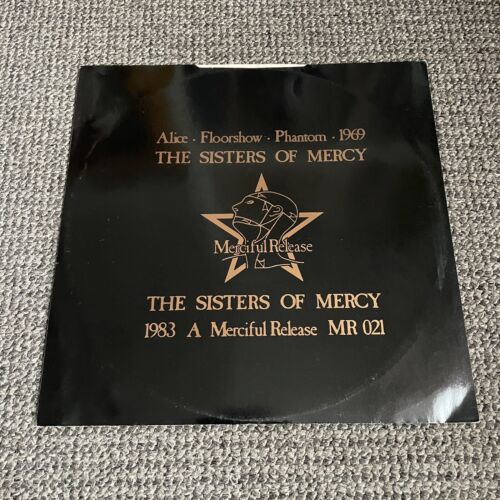 The Sisters Of Mercy – Alice 12" Vinyl Record FIRST UK Pressing BLACK 1983 - Picture 2 of 16