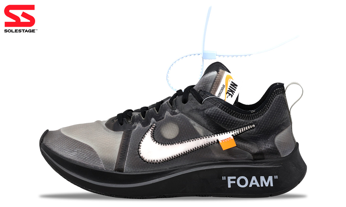 Buy Off-White x Zoom Fly SP 'Black' - AJ4588 001