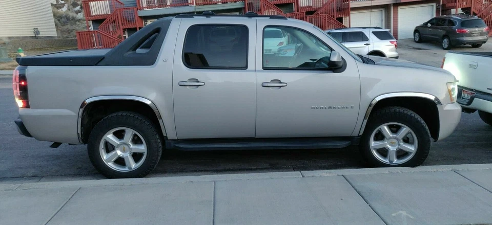 PARA GUARDABARROS PARA 07-14 Chevy Suburban Avalanche Yukon XL llamaradas de acero inoxidable Foto 2 de 2