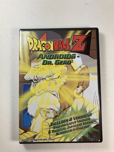 Dragon Ball Z - Androids: Dr. Gero (DVD, 2001) Uncut English Dubbed Japanese