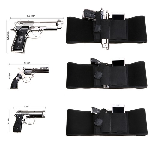 Concealed Carry Ultimate Pistol Belly Band Holster for Ruger Walther CCP M2 - Picture 4 of 12
