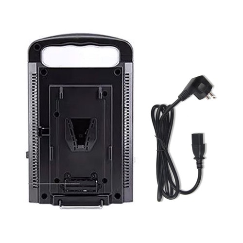 1Pc BP-2CH Dual Channel V-Mount/V Lock Battery Quick Charger W/ Power Supply - Picture 2 of 13