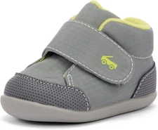 New See Kai Run Casey INF  Gray high top early walker shoes, size 3.5,NWT