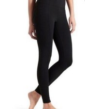 EUC RARE Athleta Black High Waist Metro Legging Pockets XS