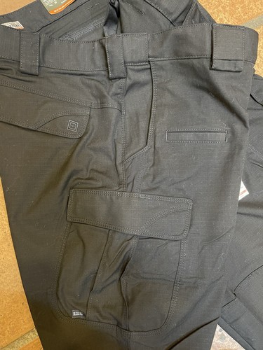 5.11 TACTICAL Pants 46 LONG Unhemmed STRYKE Pant FLEX TAC Black Gorpcore NWT - Picture 7 of 20